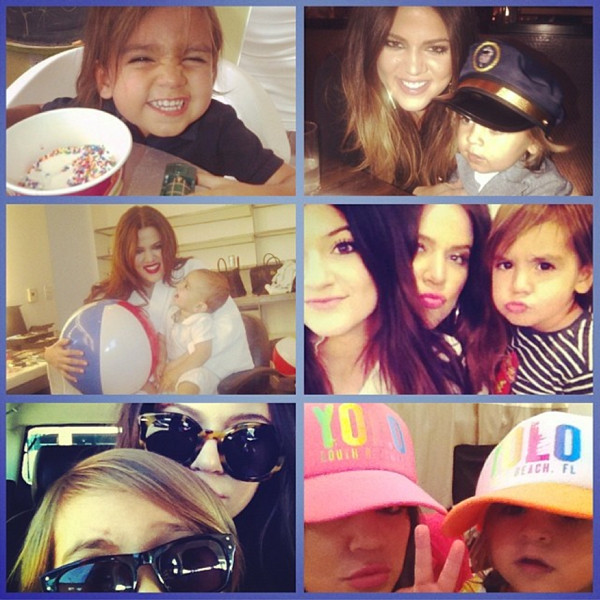 Khloe Kardashian, Mason Disick Khloe Kardashian, Mason Disick
